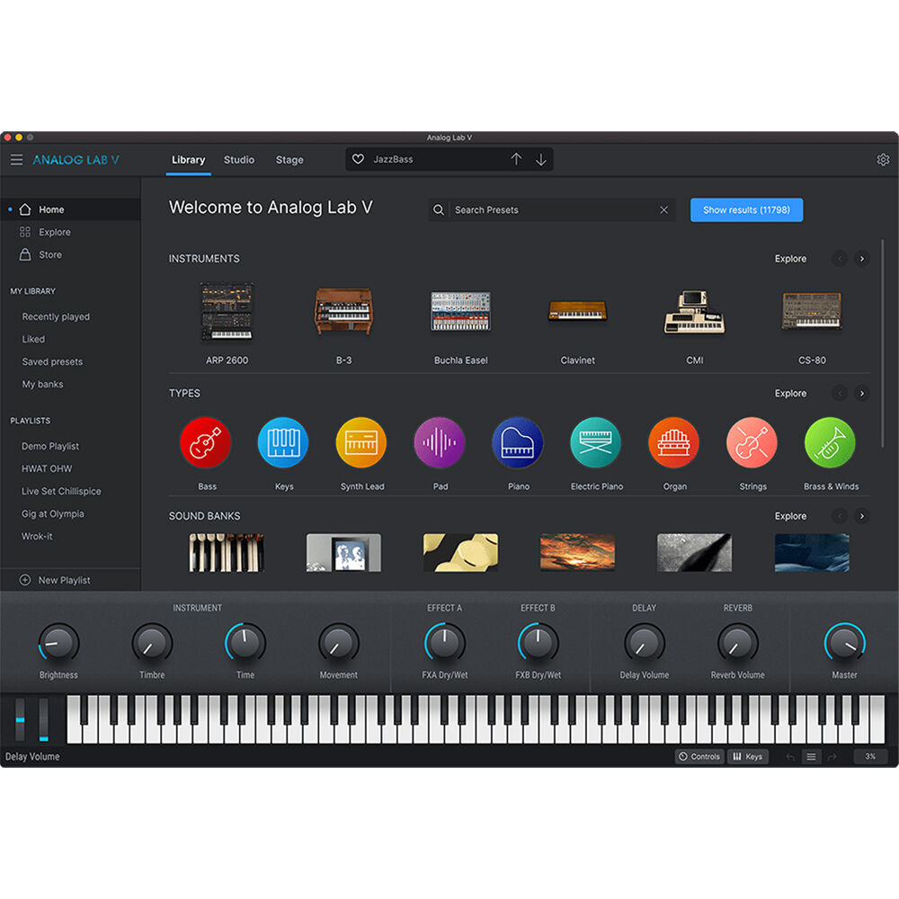 Arturia Analog Lab Pro - Full Bundle (Latest Version)